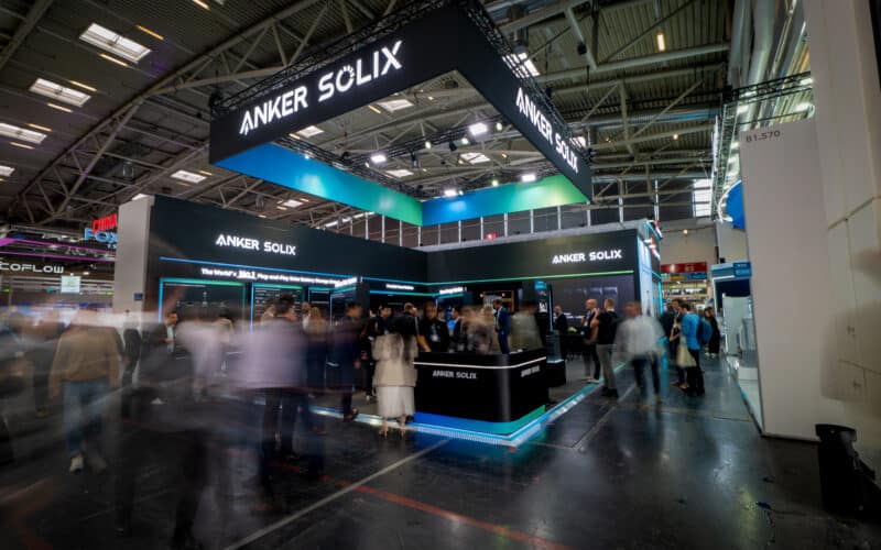 Der Anker SOLIX Stand auf der Intersolar 2025