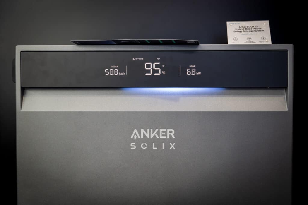 Die Anker Solix X1 Hausspeicherlösung