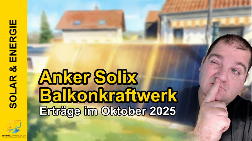 Anker Solix Ertrag im Oktober 2025