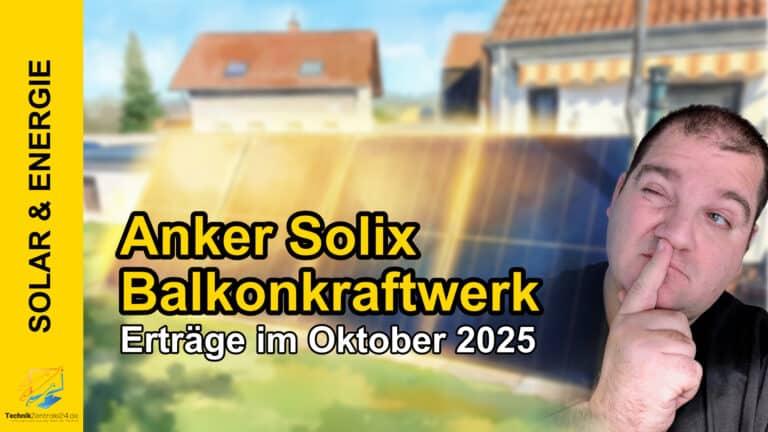Anker Solix Ertrag im Oktober 2025