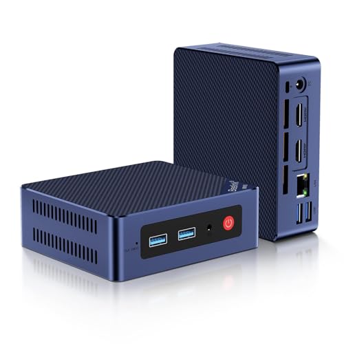 Beelink Mini S13 Office Mini PC, Intel N150 Prozessor (4C/4T, bis zu 3.6GHz), 16GB DDR4 1TB SSD, 4K Dual HDMI, WiFi 6, BT5.2, USB3.2, LAN 1000M, Mini Desktop Computer Windows 11 Home