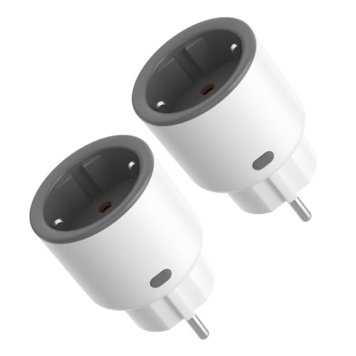 SONOFF S60ZBTPF Zigbee Smart Plug (Erfordert Zigbee-Gateway) – Fernsteuerung, Energiemessung, Zeitpläne, Überlastschutz, Zigbee-Repeater, kompatibel mit der eWeLink-App-2 Pack