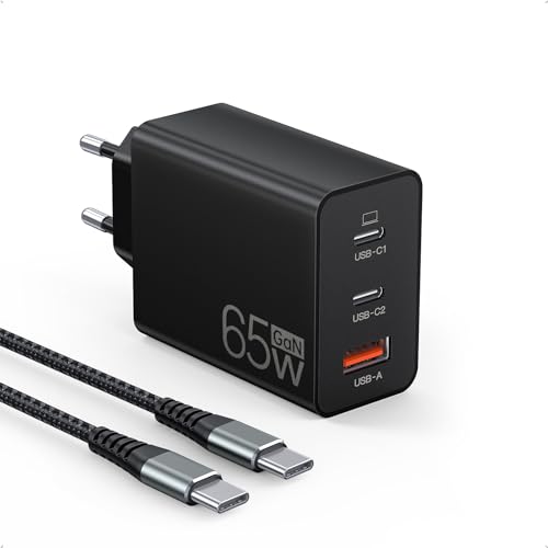 65W USB C Ladegerät - Schnellladung für alle