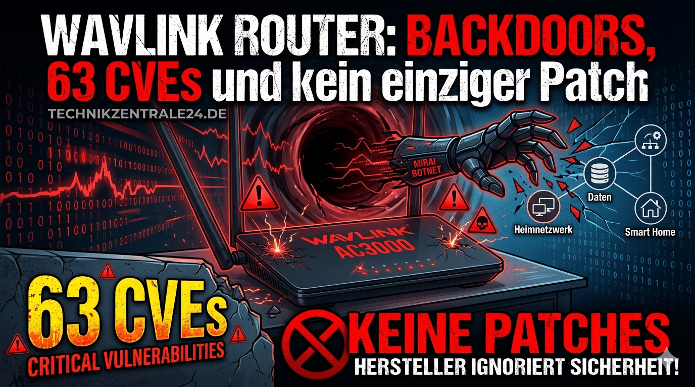 WAVLINK Router - Unsicher bis zum Anschlag