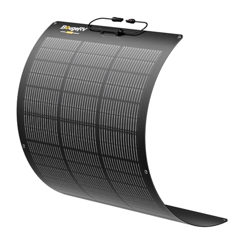 BougeRV 100W Flexibles Solarpanel mit Dioden