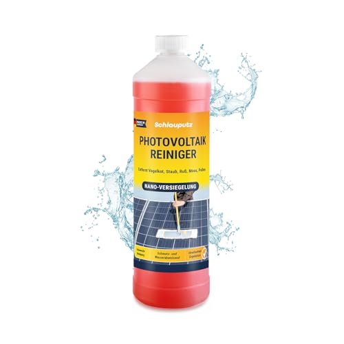 Effektiver Solar Reiniger mit Nano-Versiegelung