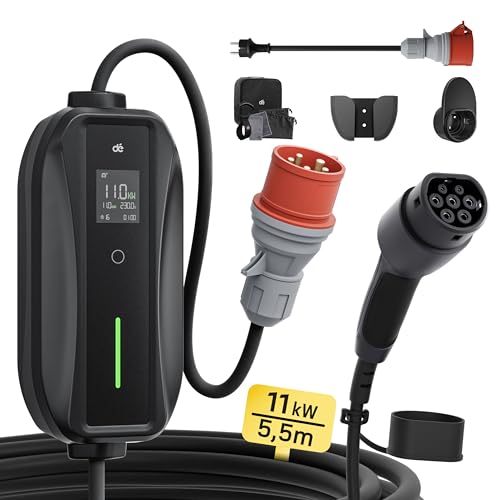 Mobile Wallbox 11kW mit 5,5m Kabel