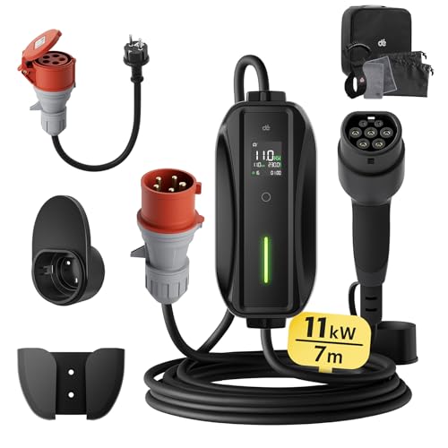 Mobile Wallbox 11kW mit Ladeleitung