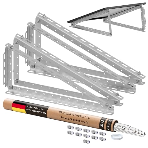Robuste Halterung für Solarmodule