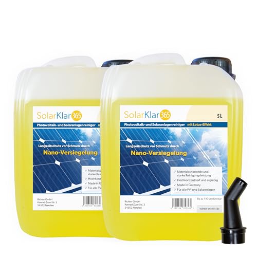 SolarKlar365 Photovoltaikreiniger für Solaranlagen
