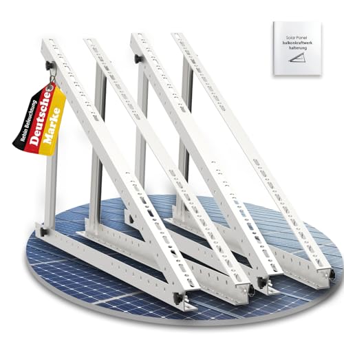Solarmodul Halterung 114cm für Balkonkraftwerk