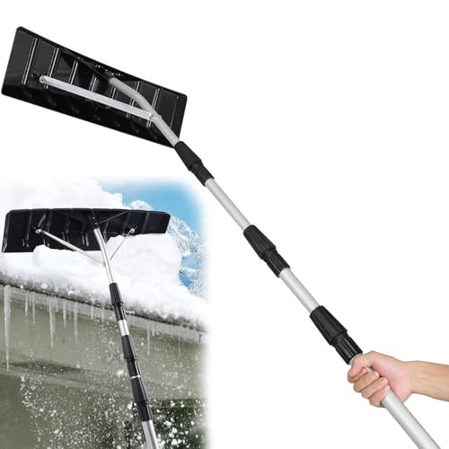 Teleskop-Schneebesen für Solarreinigung