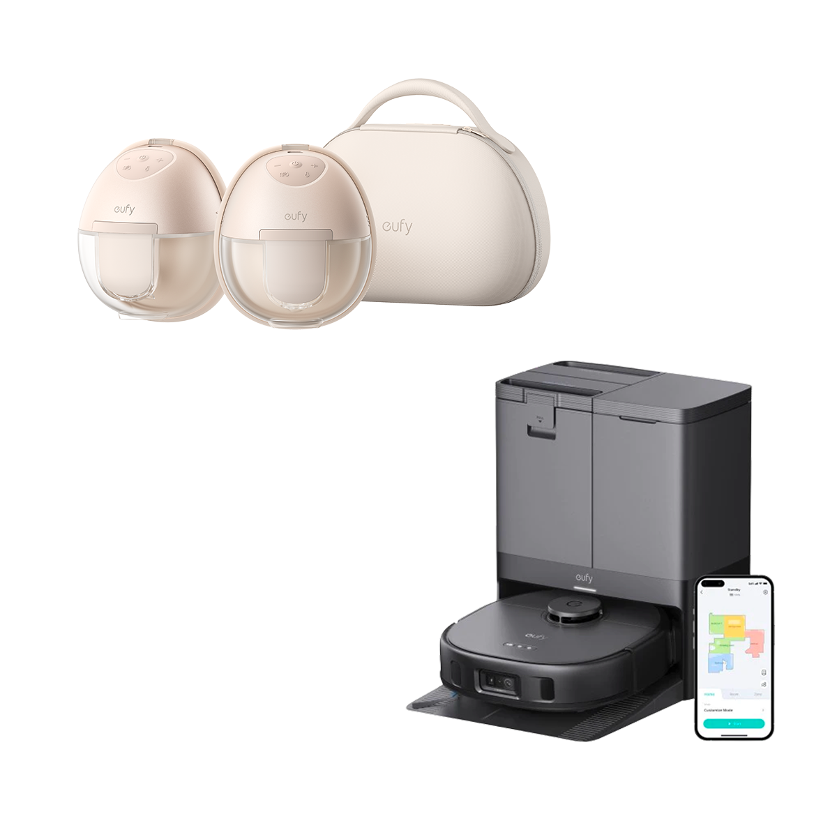eufy X10 Pro Omni und eufy Tra