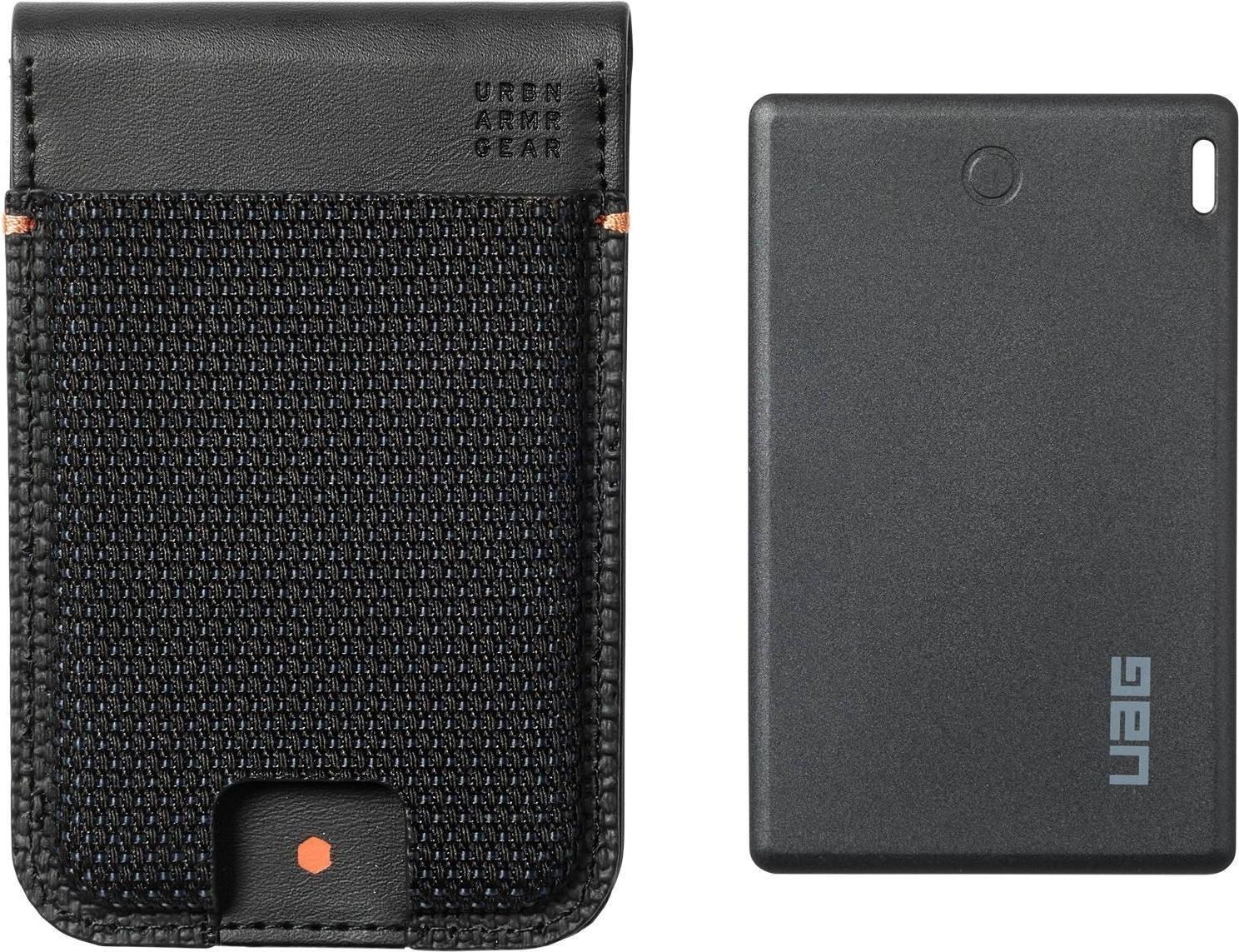 UAG Urban Armor Gear Metropolis Magnetic Wallet inkl. Trackerkarte-AG mit Standfunktion - Apple & Android - Find My & Find Hub Funktion - kevlar schwarz - 964448113940 (964448113940)