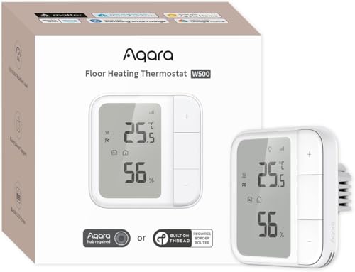 Aqara Fußbodenheizung Thermostat W500, Matter,Thread/Zigbee