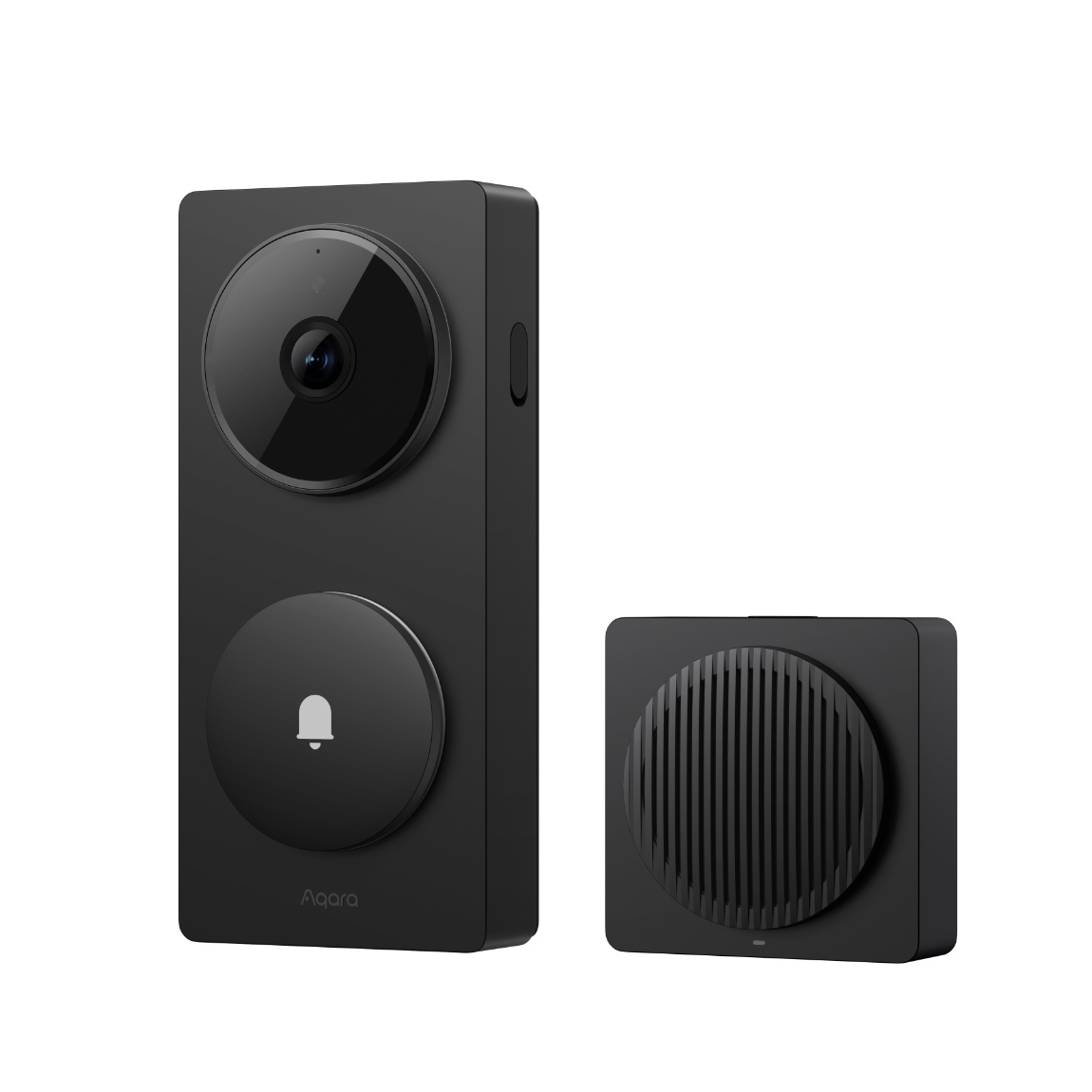 Aqara Doorbell Camera Hub G410 - 2K-Videotürklingel mit Chime - Schwarz